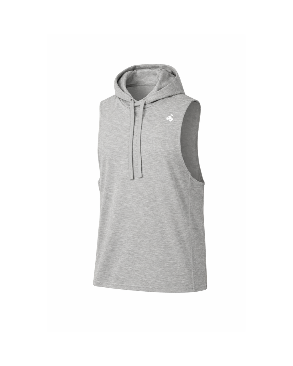 Grey Titan Sleeveless Hoodie